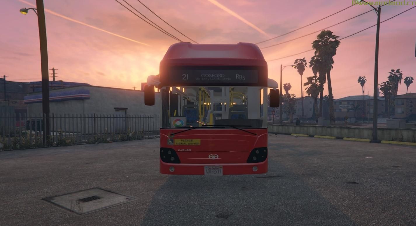 侠盗猎车手5「GTA5」Mod: 红色巴士服务