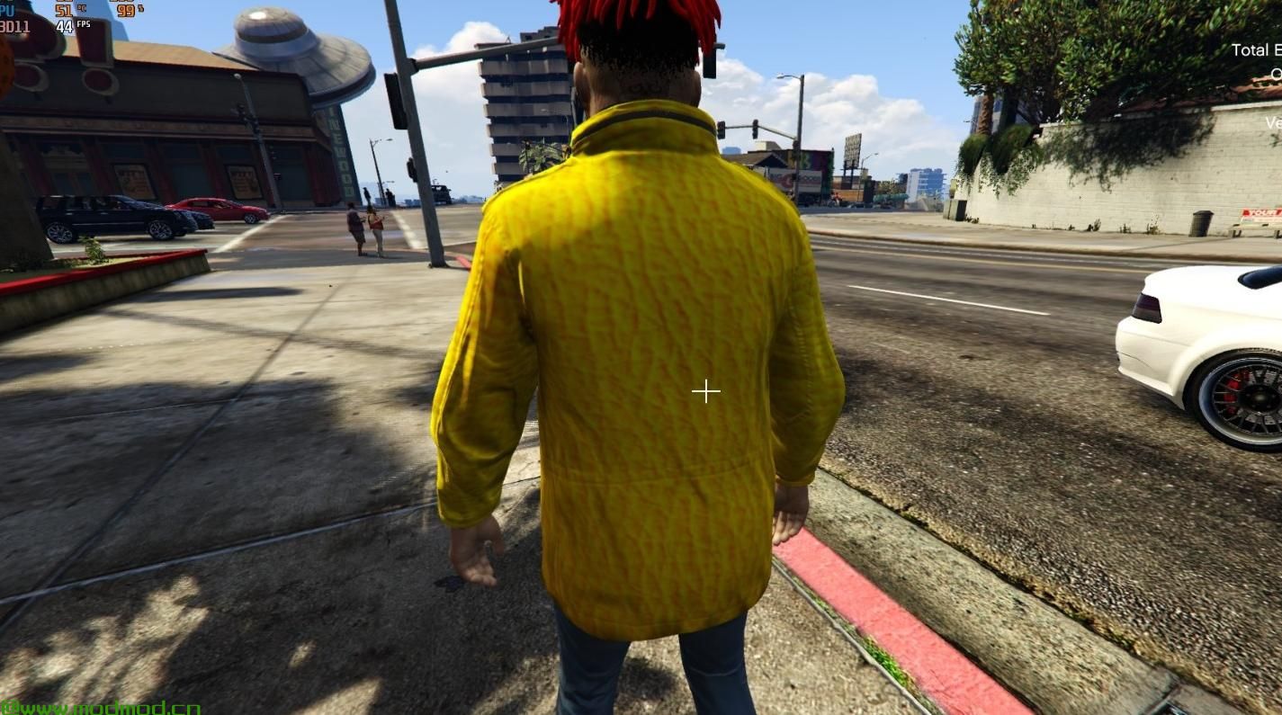 侠盗猎车手5「GTA5」Mod: 富兰克林的金夹克