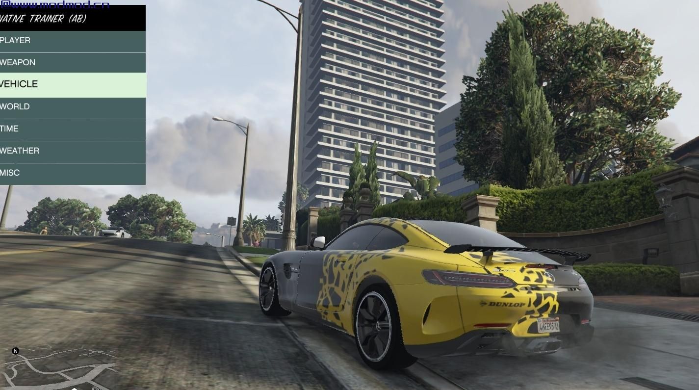 侠盗猎车手5「GTA5」Mod: Mercedes-AMG GTR Livery - JP Performance, Dunlop