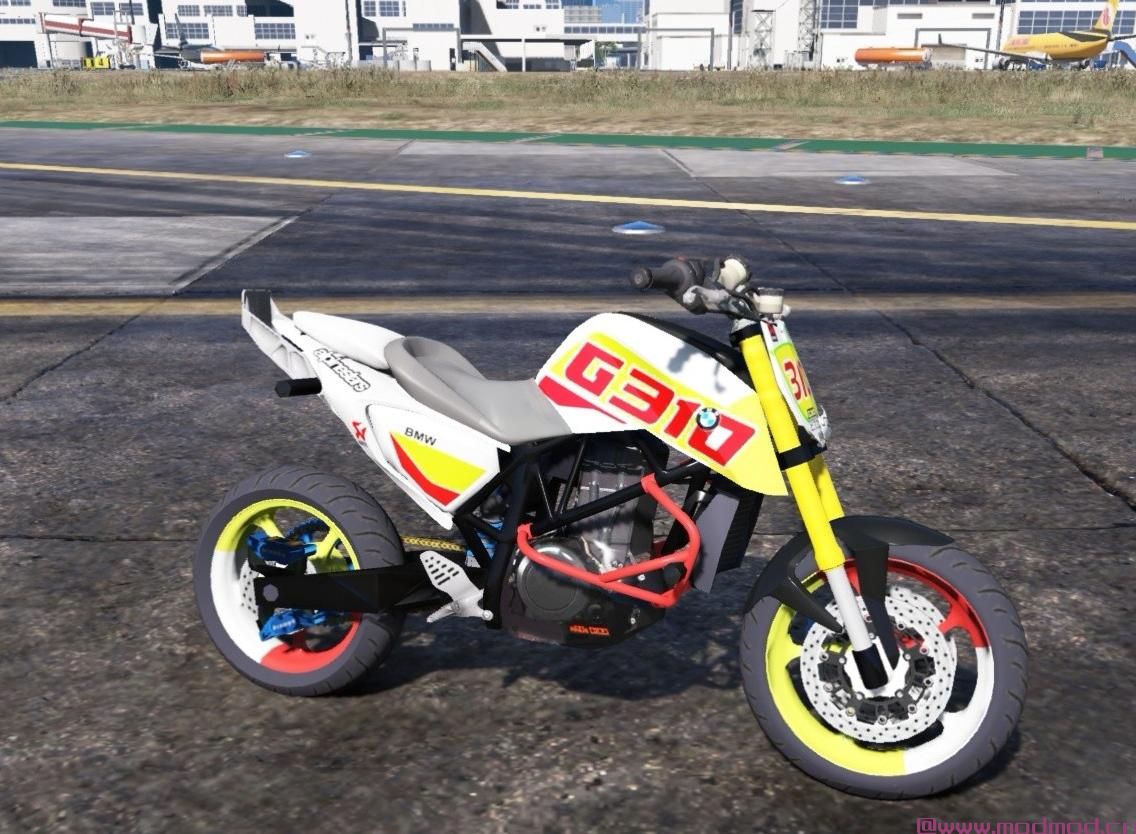 KTM Duke 690 / BMW G310 Stunt replica