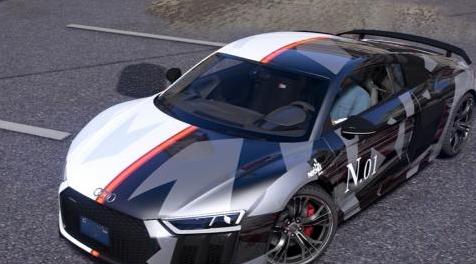 侠盗猎车手5「GTA5」Mod: 奥迪R8的涂装