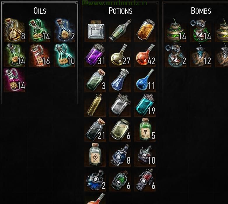 巫师3：狂猎MOD Better Alchemy(更好的炼金术）