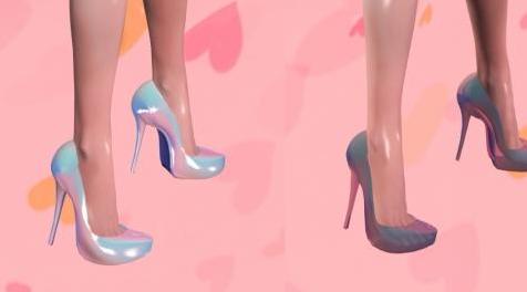 上古卷轴5：重置版MOD Shimmer高跟鞋CBBE SE与NiOverride