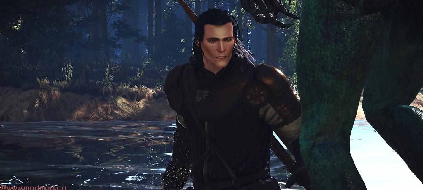 巫师3：狂猎MOD Geralt of Rivia to Loki of Asgard（洛基面部）