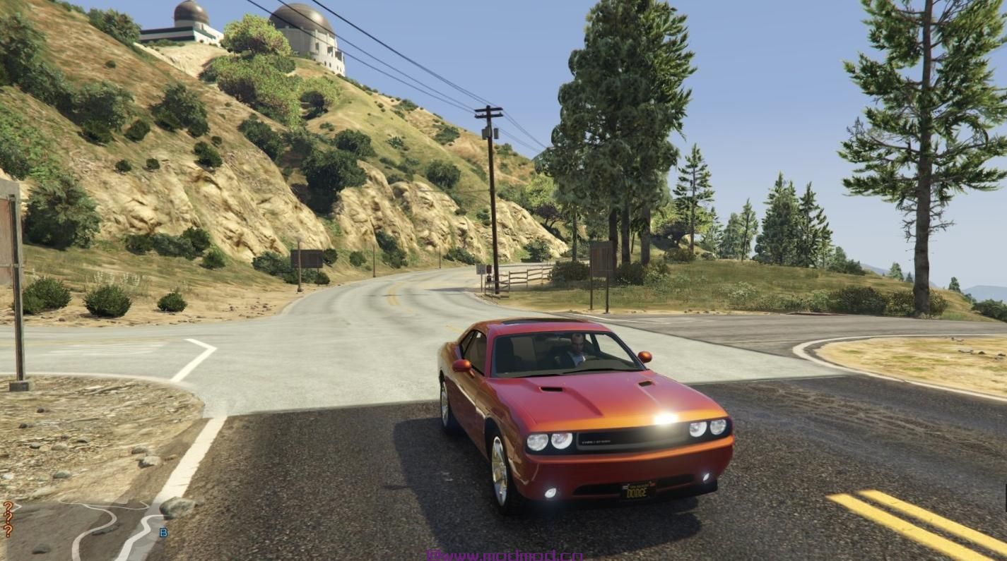 侠盗猎车手5「GTA5」Mod: 道奇Challenger R / T 2012