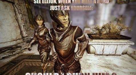 上古卷轴5：重置版MOD 主菜单壁纸 - 愤怒的Thalmor卫队（和资源）