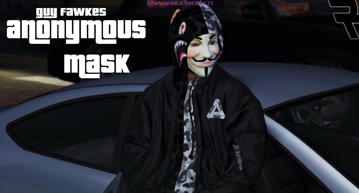 侠盗猎车手5「GTA5」Mod: 富兰克林的匿名面具