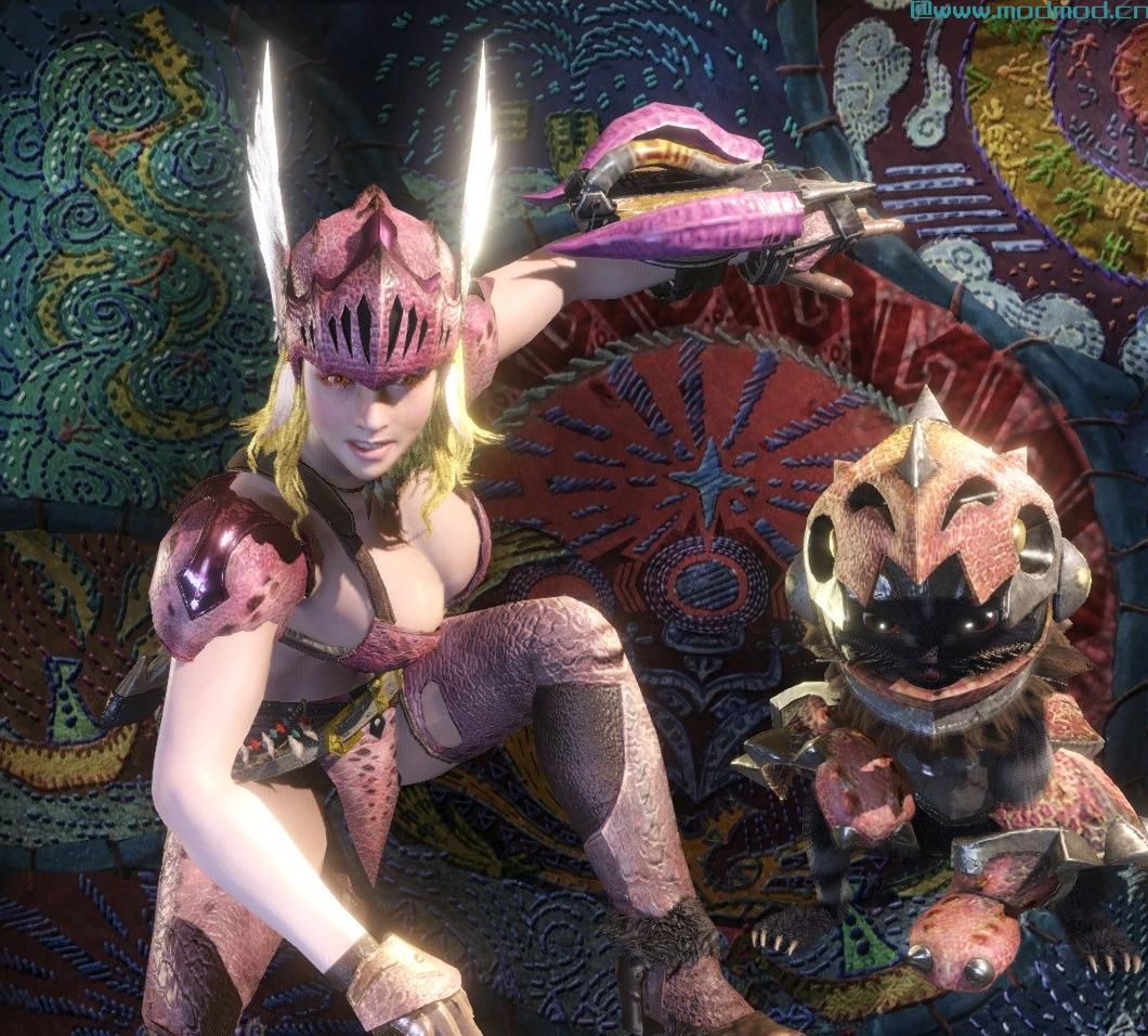 怪物猎人：世界MOD 更多BIKINI ANJANATH（More BIKINI ANJANATH）
