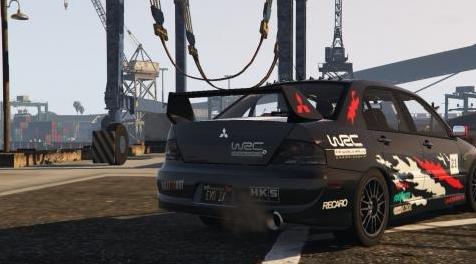 侠盗猎车手5「GTA5」Mod: 三菱车的皮肤