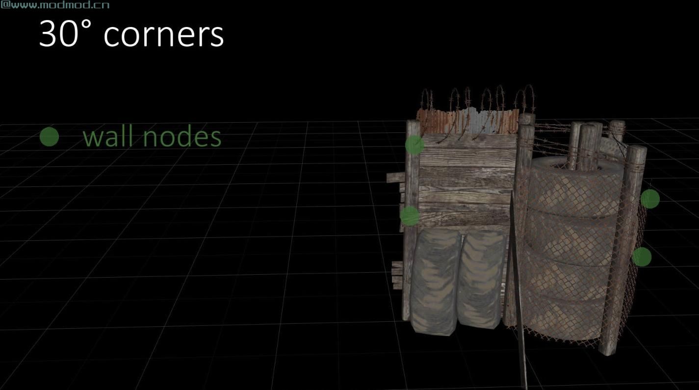 易碎的垃圾围栏