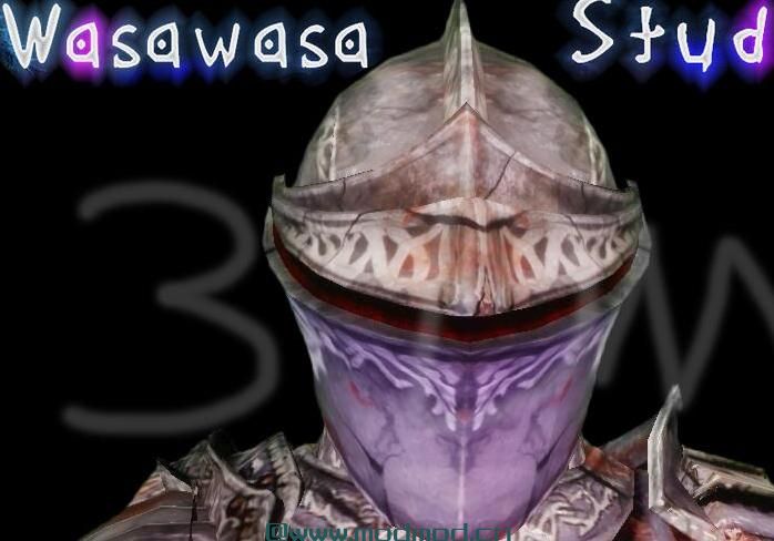 上古卷轴5：天际MOD 可·动·式·哥特头盔！黑暗之魂2→龙血←装备爆改！不再拘泥于原版死板的盔甲Wasaw