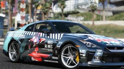 侠盗猎车手5「GTA5」Mod: 日产GT-R35武装神姬