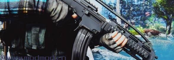 辐射4MOD SCAR-LK突击步枪