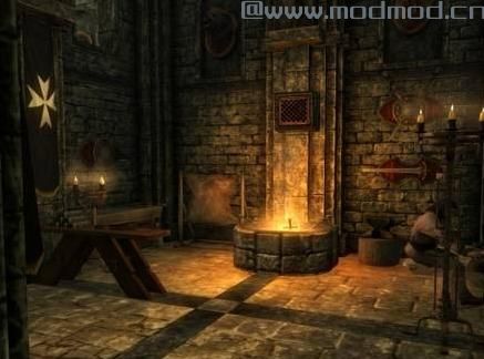 上古卷轴5：天际MOD 城堡mod&mdash;&mdash;Draconham Castle（龙魂城堡）
