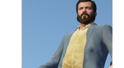 侠盗猎车手5「GTA5」Mod: 迈克尔的蓝色西装