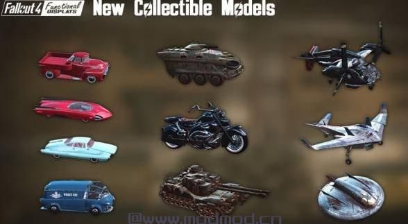 功能显示 - 展示您的收藏(原始显示DLC)