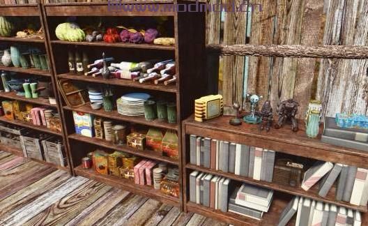 做它Yourshelf - 杂乱的货架和书柜