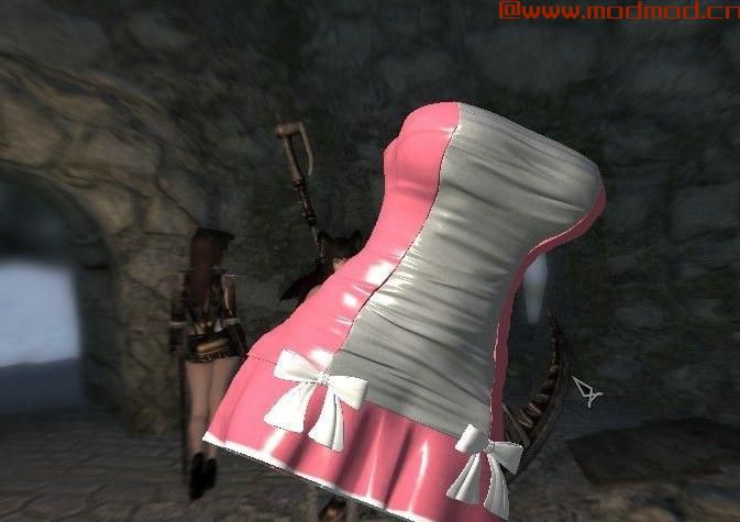上古卷轴5：天际MOD Sweet Dress 粉色连衣短裙,个人修正、整合版