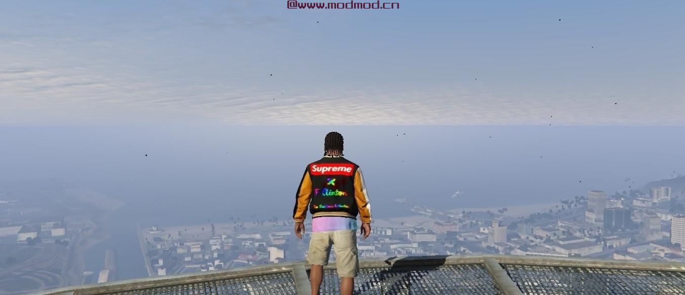 侠盗猎车手5「GTA5」Mod: 至尊X富兰克林克林顿彩虹系列外套（替换）