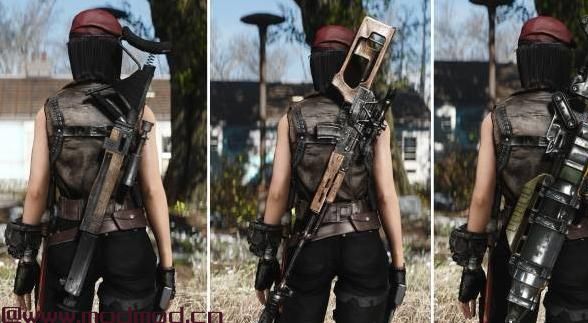 只是可见的手持武器