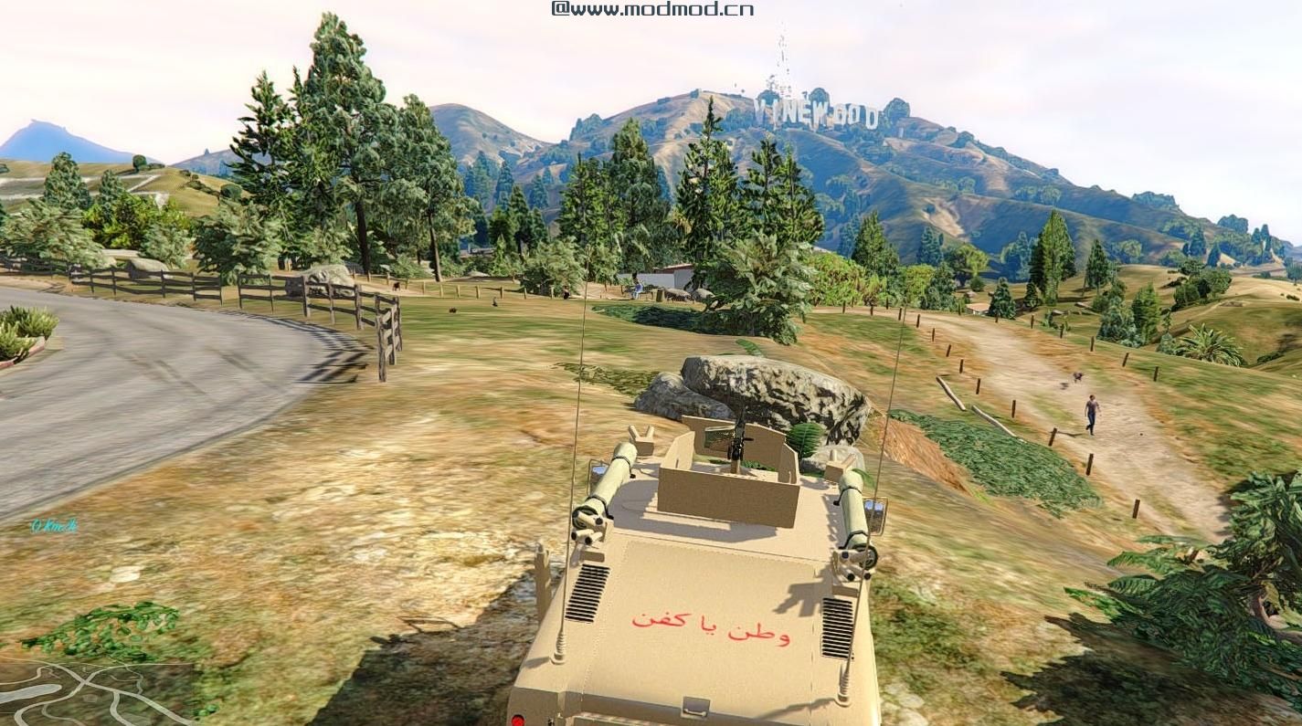 侠盗猎车手5「GTA5」Mod: ANA阿富汗国民军悍马纹理
