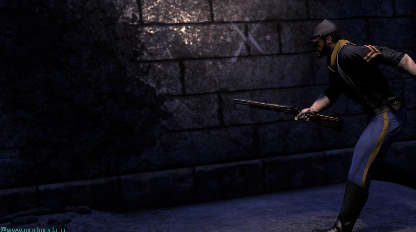 辐射4MOD 蓝色和灰色W.I.P. （SHB CBBE BodySlide）