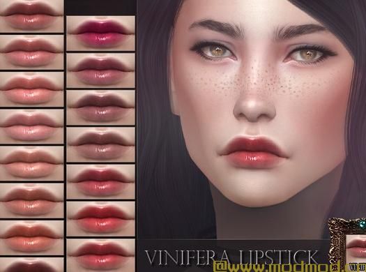 模拟人生4MOD Vinifera Lipstick 口红