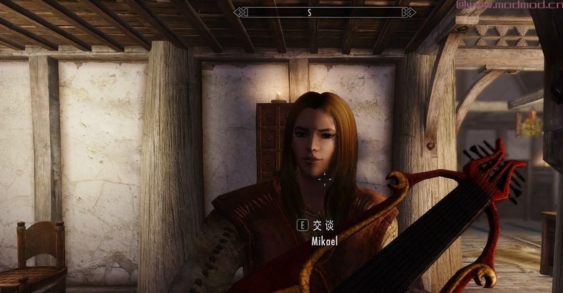 上古卷轴5：天际MOD 吟游诗人米凯尔，青春正是风流时（女性向审美自用美化，不喜误入
