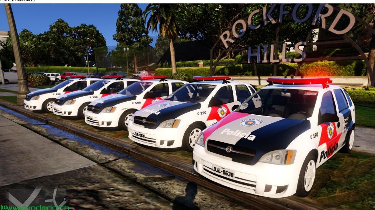 侠盗猎车手5「GTA5」Mod: 雪佛兰Corsa Hatch 2008  -  PMESP