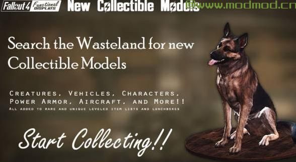 辐射4MOD 功能显示 - 展示您的收藏（原始显示DLC）