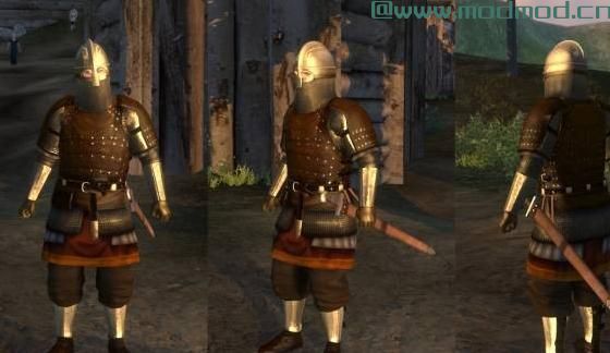 骑马与砍杀MOD SacredStoneHead’s Nordic Armor Set 北欧装甲套装