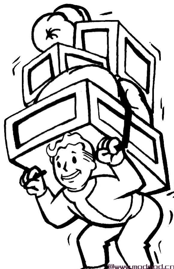 辐射4MOD 失重的垃圾和其他物品