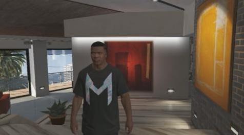 侠盗猎车手5「GTA5」Mod: 富兰克林的Markiplier Holographic Tee