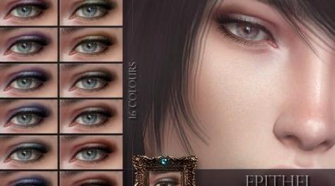 模拟人生4MOD Epithel Eyeshadow 眼影