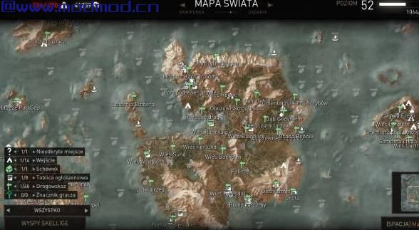 Witcher 3 - SAVE 52 LvL适用于新游戏加（52级通关存档）