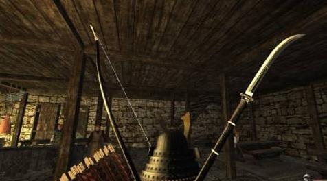 骑马与砍杀MOD XL samurai weapon set 武士剑