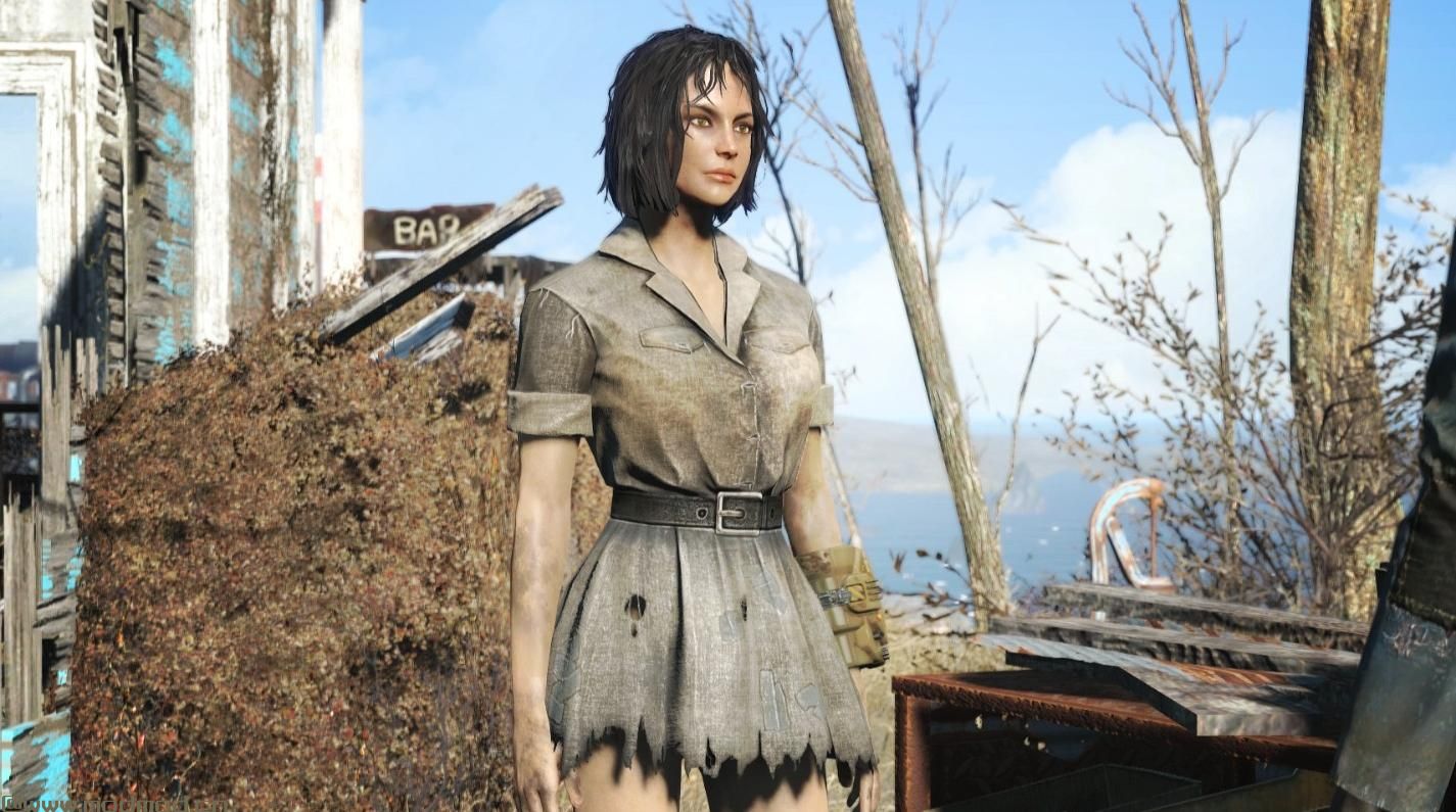 Commonwealth Mini Dresses Vanilla-CBBE-JB