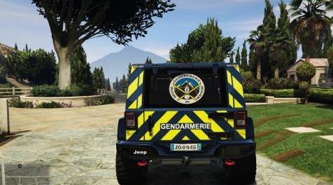 侠盗猎车手5「GTA5」Mod: 吉普争吵者2014年法国宪兵队P.G.H.M