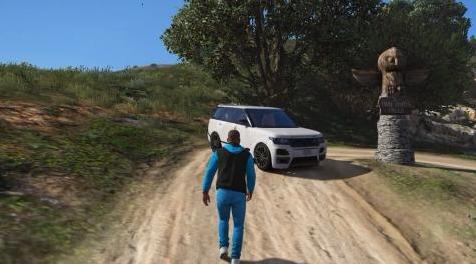 侠盗猎车手5「GTA5」Mod: 特立独行的蓝色连帽衫