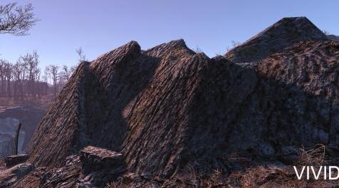 辐射4MOD 生动的辐射 - 岩石 - 高清纹理 - 原始尺寸 - 较低的分辨率