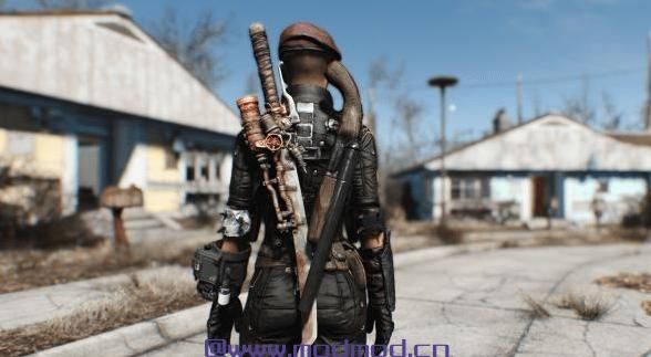 辐射4MOD 只是可见的手持武器