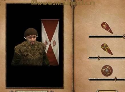 骑马与砍杀MOD Bannerless Tableau Shields 动态重新构造的盾牌