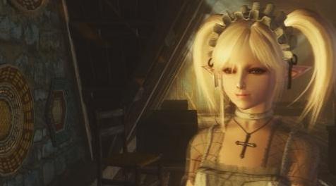 上古卷轴5：天际MOD 绝版萝莉双马尾发型MOD~~~~~numenume Hair sono6