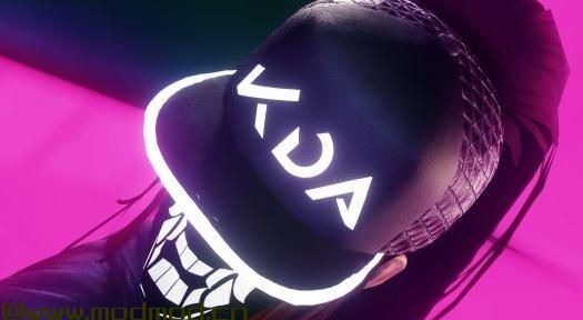 Kda Akali Cap - 发光和Colorswaps