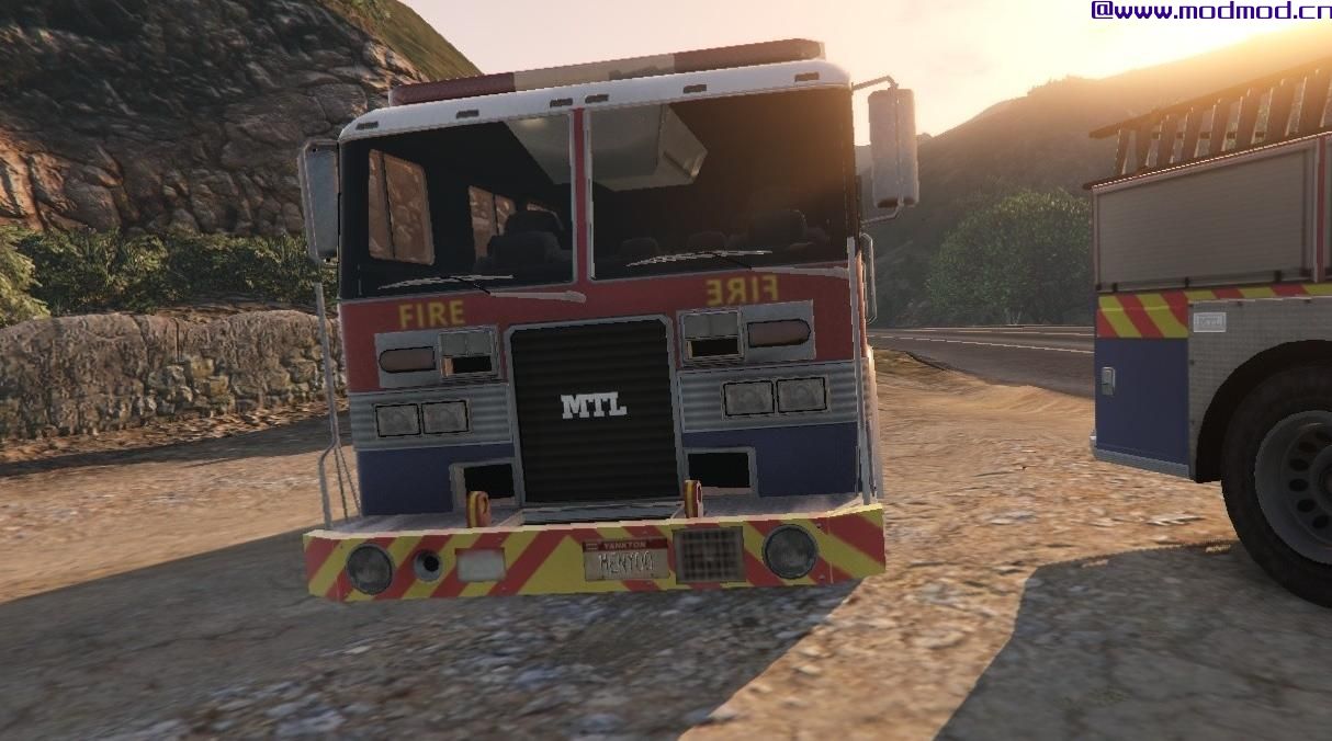 侠盗猎车手5「GTA5」Mod: LS Firetruck的新西兰救火车制服