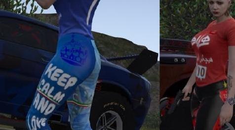 侠盗猎车手5「GTA5」Mod: Mp_F_Female Esteghlal＆Persepolis制服