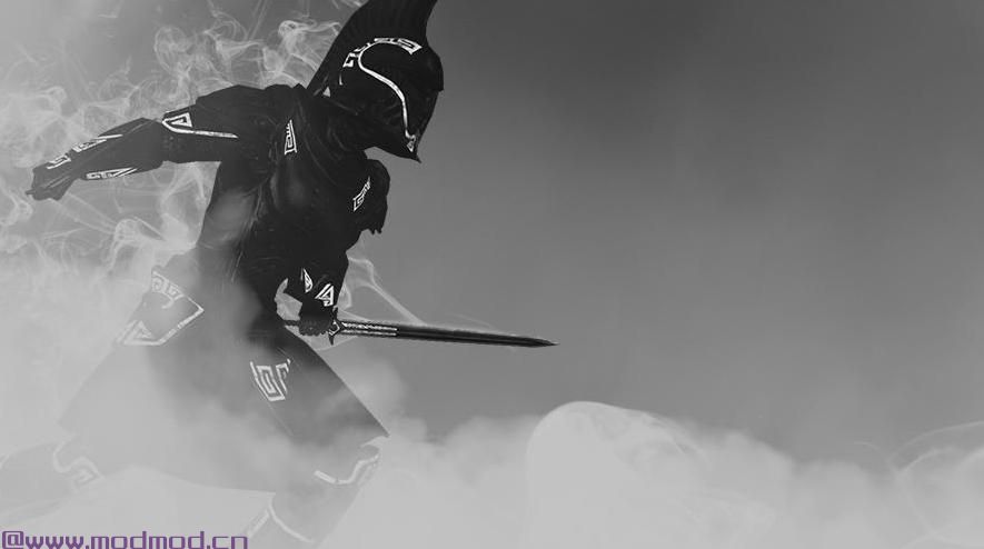 上古卷轴5：重置版MOD 矮人黑色盔甲和武器替换者