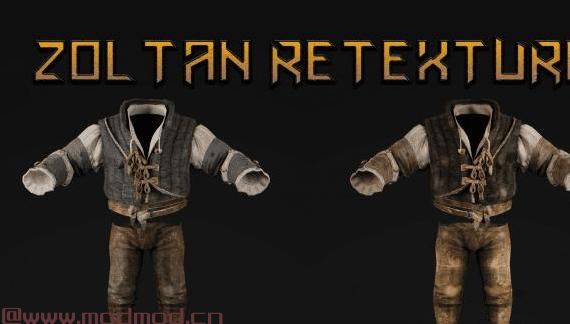 巫师3：狂猎MOD Zoltan Retexture（矮人卓尔坦重新处理）