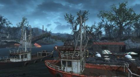 辐射4MOD Mag的船