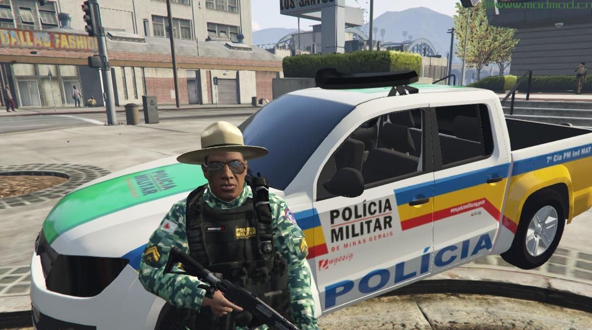侠盗猎车手5「GTA5」Mod: 大众Amarok PMMG环保